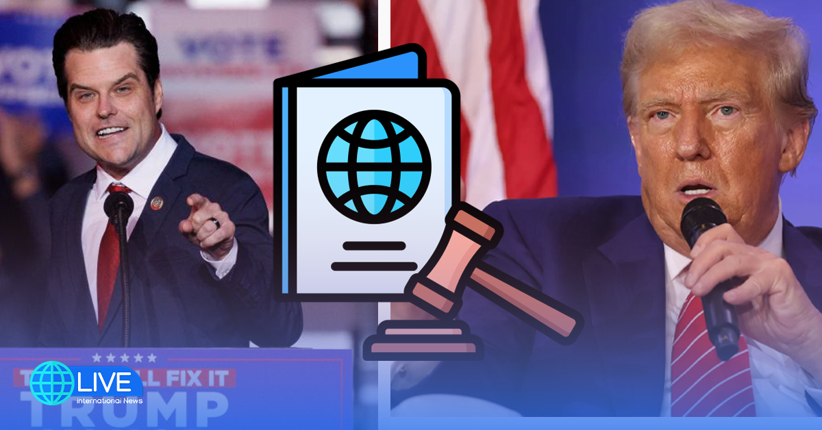 Gaetz Lobbies GOP Senators Under Trump:Attorney General Role