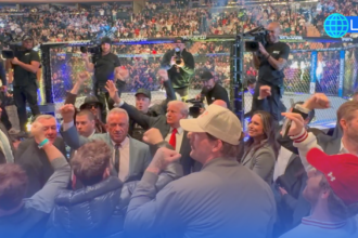 UFC: Trump and MAGA Supporters Attend Fight Event