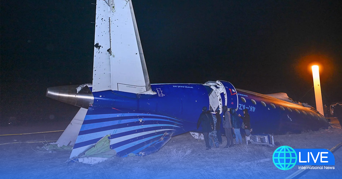 Azerbaijan , Airlines Plane Crash in KazakhstanBird Strike Theory