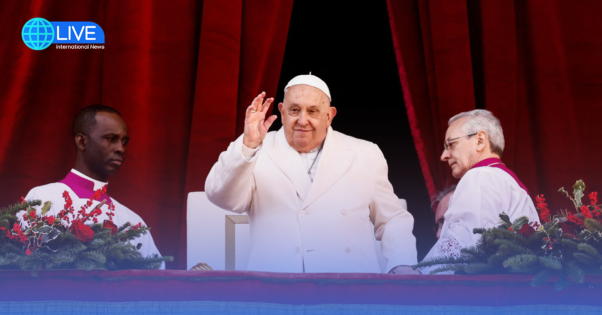 Pope Francis Calls for Peace This Christmas
