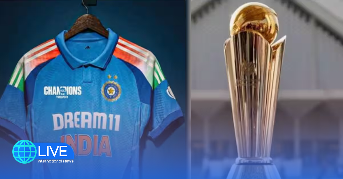 BCCI Pakistan Logo Controversy on ICC Champions Trophy Jersey