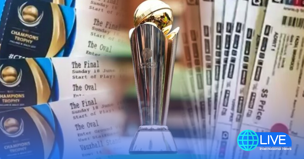 ICC Champions Trophy 2025 Ticket Information Released