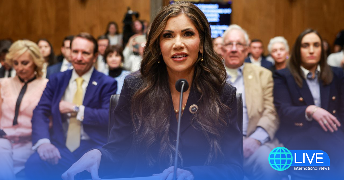 Kristi Noem Confirmed as Secretary of Homeland Security