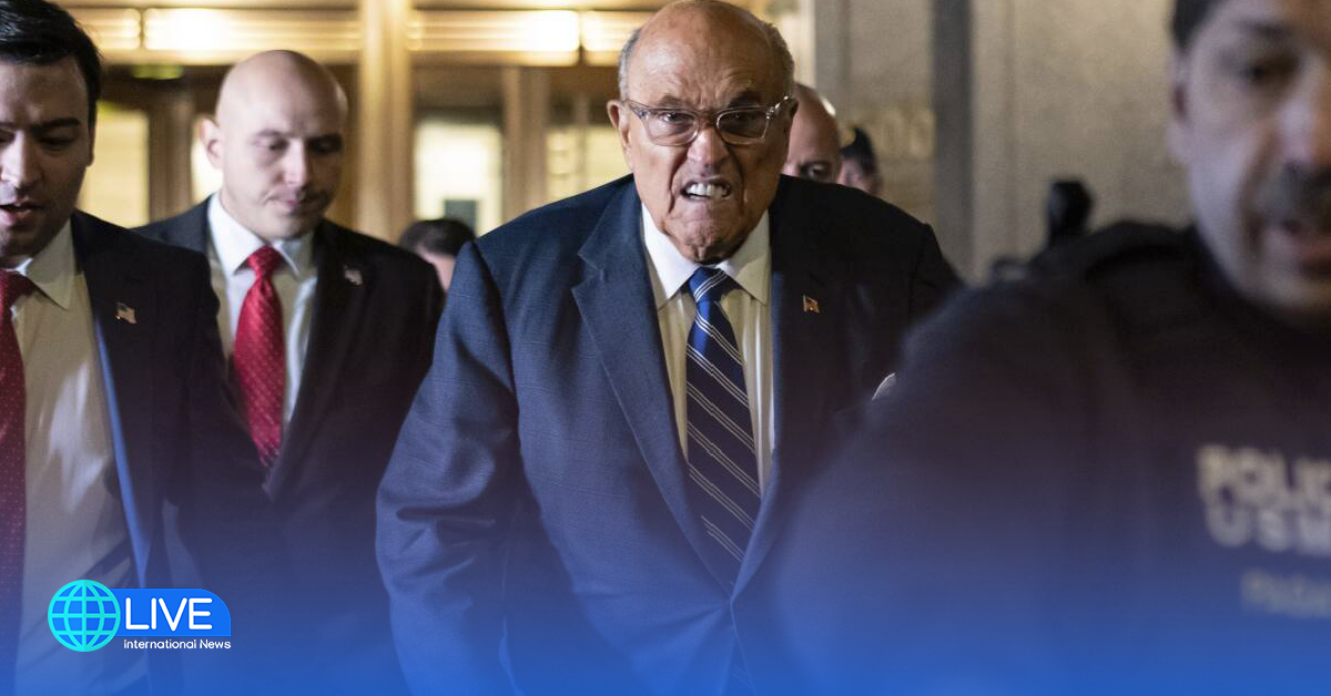 Rudy Giuliani : Held in Contempt for Defaming Georgia