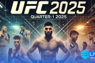 UFC Fight Card Lineup for Quater-1 2025