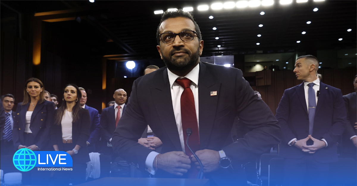 Kash Patel as New FBI Director approves by Senate